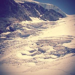Glaciar de Laveciau